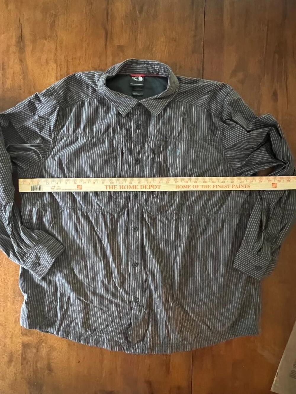 Mens The North Face Long Sleeve Button Up Shirt, Size XXL